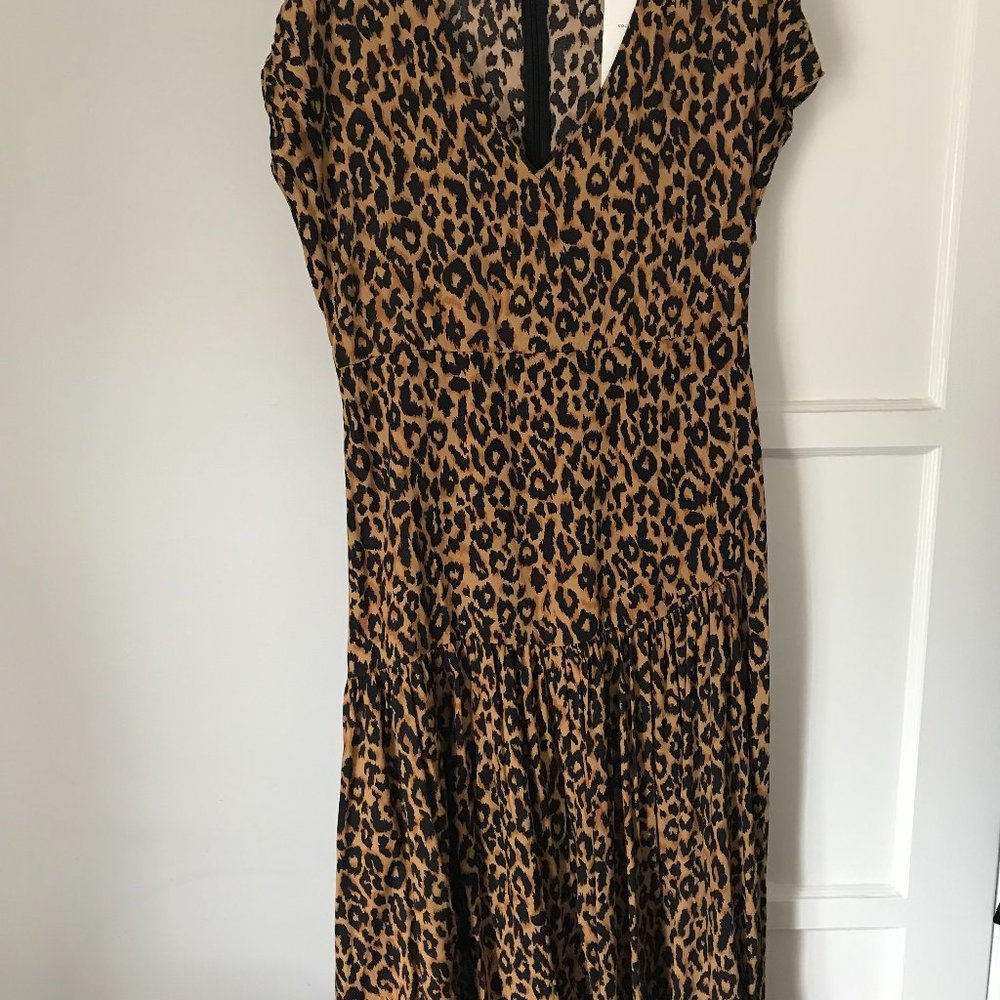 Zara leopard dress